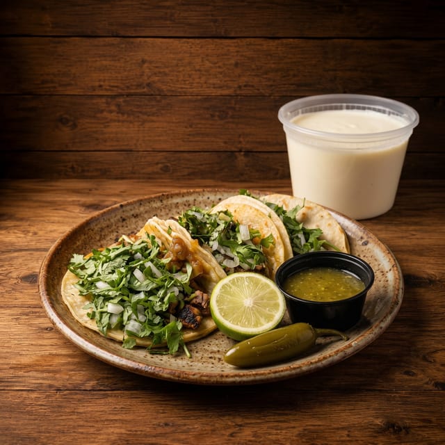 Beef Cheek / Barbacoa Taco.