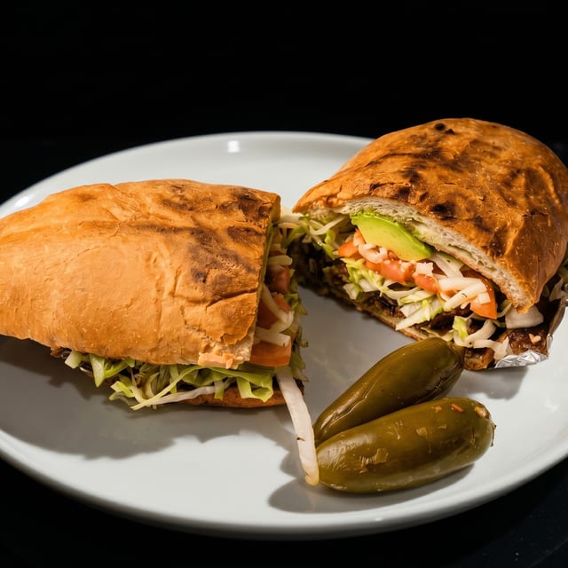 Lengua / Beef Tongue Tortas.