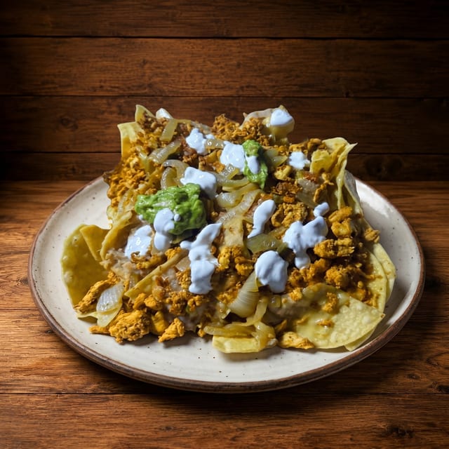 Pollo / Chicken Nachos.