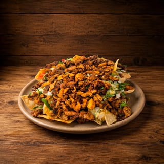 Al Pastor / Marinated Pork Nachos