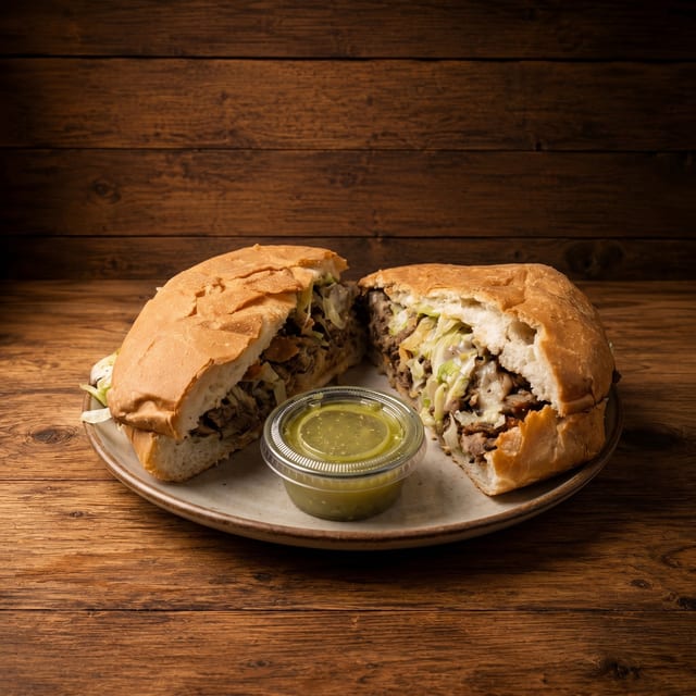 Carne Asada / Grilled Steak Tortas.